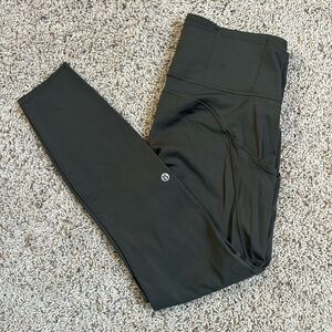 Lululemon leggings - Fast and Free - Size 10 - Slate Grey